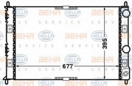 KUEHLER, LAENGE  677 MM 8MK376766551