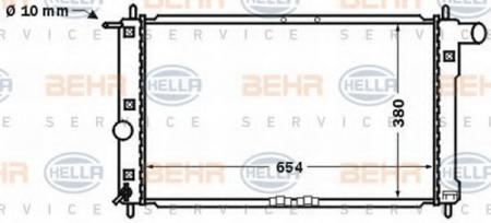 KUEHLER, LAENGE  655 MM 8MK376767191