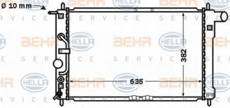 KUEHLER, LAENGE  635 MM 8MK376767331