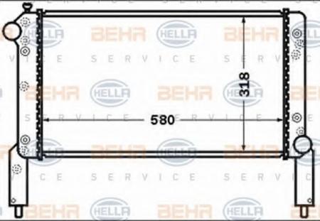 KUEHLER, LAENGE  580 MM 8MK376767671