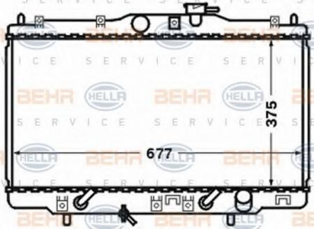 KUEHLER, LAENGE 677 MM 8MK376768251