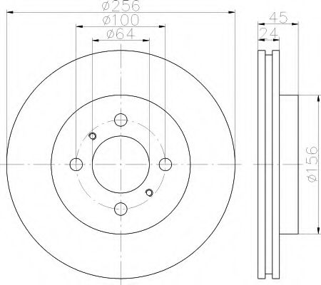 BREMSSCHEIBE 8DD355111541