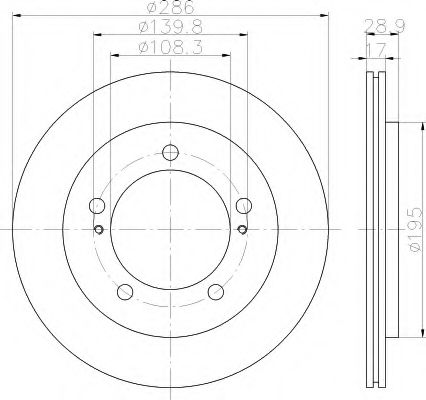 BREMSSCHEIBE 8DD355111791