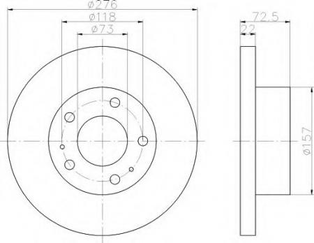 BREMSSCHEIBE 8DD355107401