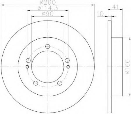 BREMSSCHEIBE 8DD355116301