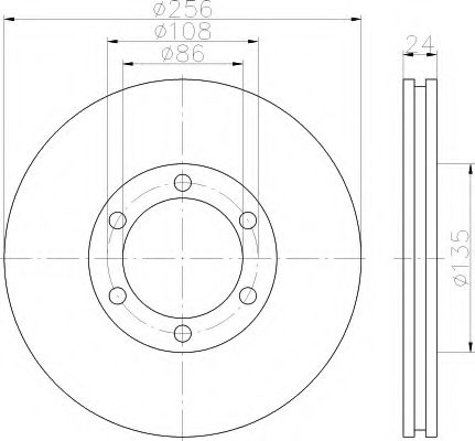 BREMSSCHEIBE 8DD355117701