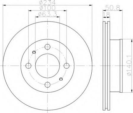 BREMSSCHEIBE 8DD355112761