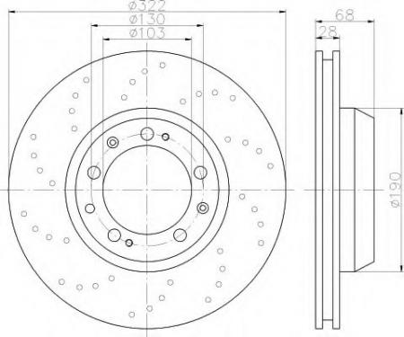 BREMSSCHEIBE 8DD355113131