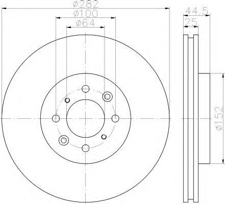 BREMSSCHEIBE 8DD355114921