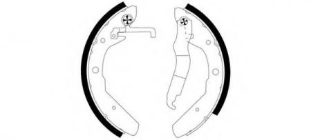 BREMSBACKENSATZ 8DB355000701 HELLA