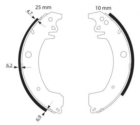 BREMSBACKENSATZ 8DB355002871