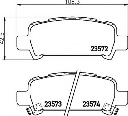    SUBARU FORESTER (SF), SUBARU FORESTER (SG), SUBARU IMPREZA COUPE (GFC), . 8DB355009401