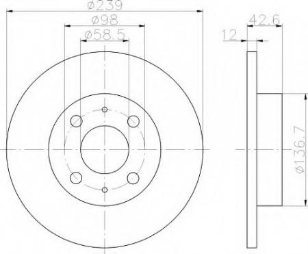   LADA (239X12X42,6X4+1X58,5) 1. 8DD 355 101-481