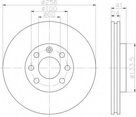 BREMSSCHEIBE 8DD355101491