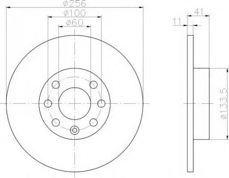 BREMSSCHEIBE 8DD355106031