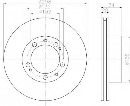 BREMSSCHEIBE 8DD355102311