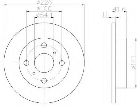 BREMSSCHEIBE 8DD355103751