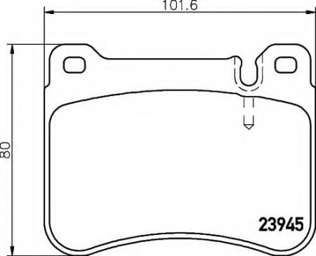 BREMSBELAGSATZ 8DB355006541