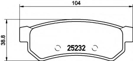   24071 Daewoo Nubira, Chevrolet Lacetti/Nubira 1.6i/1.8i 03] 8DB355019591 HELLA