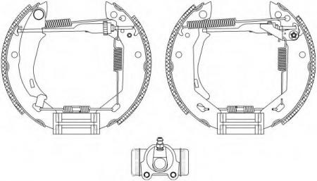 BREMSBACKENSATZ 8DB355004951