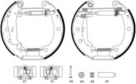 BREMSBACKENSATZ 8DB355003821