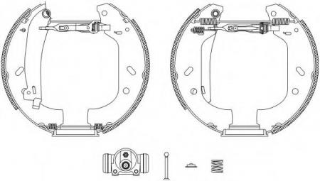 BREMSBACKENSATZ 8DB355004161