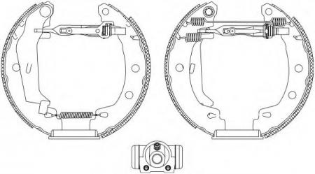 BREMSBACKENSATZ 8DB355004691 HELLA