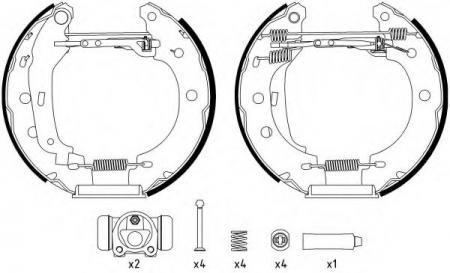 BREMSBACKENSATZ 8DB355004401