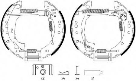 BREMSBACKENSATZ 8DB355004741