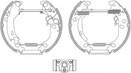 BREMSBACKENSATZ 8DB355004891 HELLA