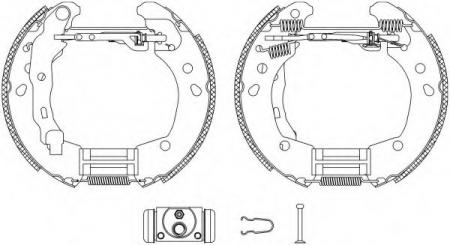 BREMSBACKENSATZ 8DB355004821 HELLA