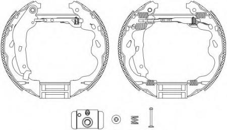 BREMSBACKENSATZ 8DB355004991 HELLA