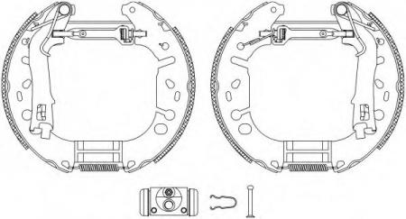 BREMSBACKENSATZ 8DB355005191 HELLA