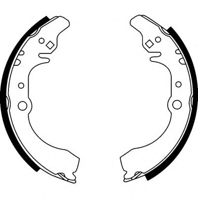 BREMSBACKENSATZ 8DB355002121 HELLA