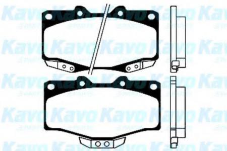   . TOYOTA 4-Runner, LC 70, Hilux BP9045 KAVO PARTS