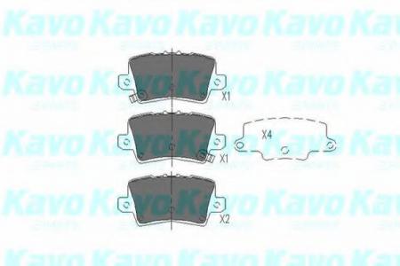   HONDA CIVIC VIII Hatchback 06-  KBP-2014 KAVO PARTS