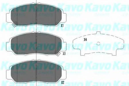   HONDA CIVIC 01-05/FR-V 1.7-2.2 05-/STREAM 1.7/2.0 01-  KBP-2037