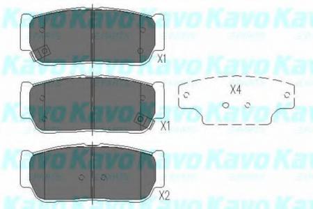   SSANGYONG REXTON 08-/KYRON 05-  KBP-4017 KAVO PARTS