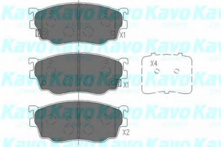 -  FR  MAZDA 626 V, 323, PREMACY KBP-4509