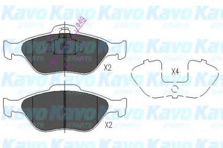   FORD FIESTA 95]01/01]/FUSION 01]  KBP-4545