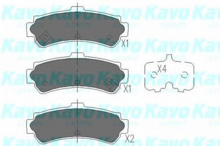   NISSAN ALMERA (N15) 1.4-2.0 95-00  KBP-6550