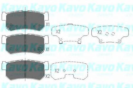   SSANGYONG REXTON 02]/KYRON 05]/ACTYON 05]  KBP-7501 KAVO PARTS