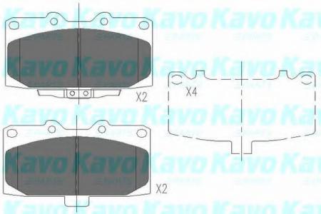   SUBARU FORESTER 01-/IMPREZA 01-/LEGACY 98-  KBP-8003