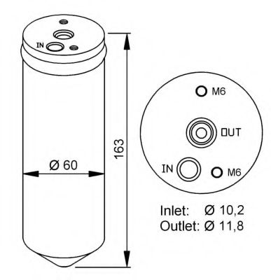  Chrysler Voager 00-08 33222 NRF