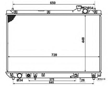  Lexus RX 300 58378 NRF