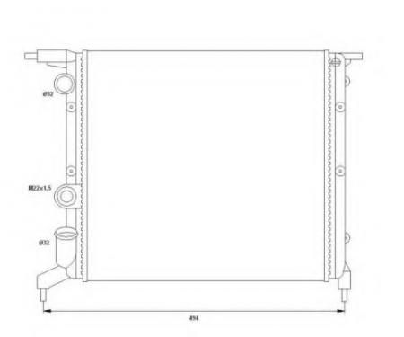     AC REN CLIO/R19 1.2I/1.4I 90- 58785