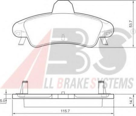   Ford Mondeo (R) (+Spring) 96-00 37497 ABS