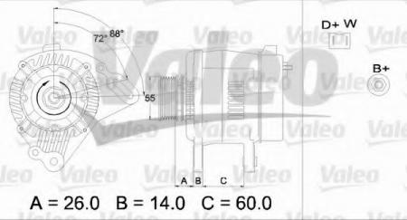  VW G3/PASSAT/T4 -03 90A 436443