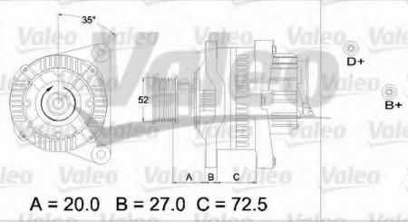  BMW E34/36/46 80A 436675