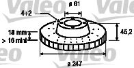   NISSAN ALMERA (N15) 1.4-2.0 95-00  .D=247. 186577